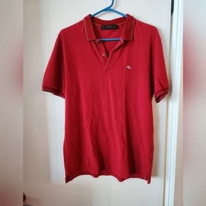 Etro Men's polo, size 2XL, red